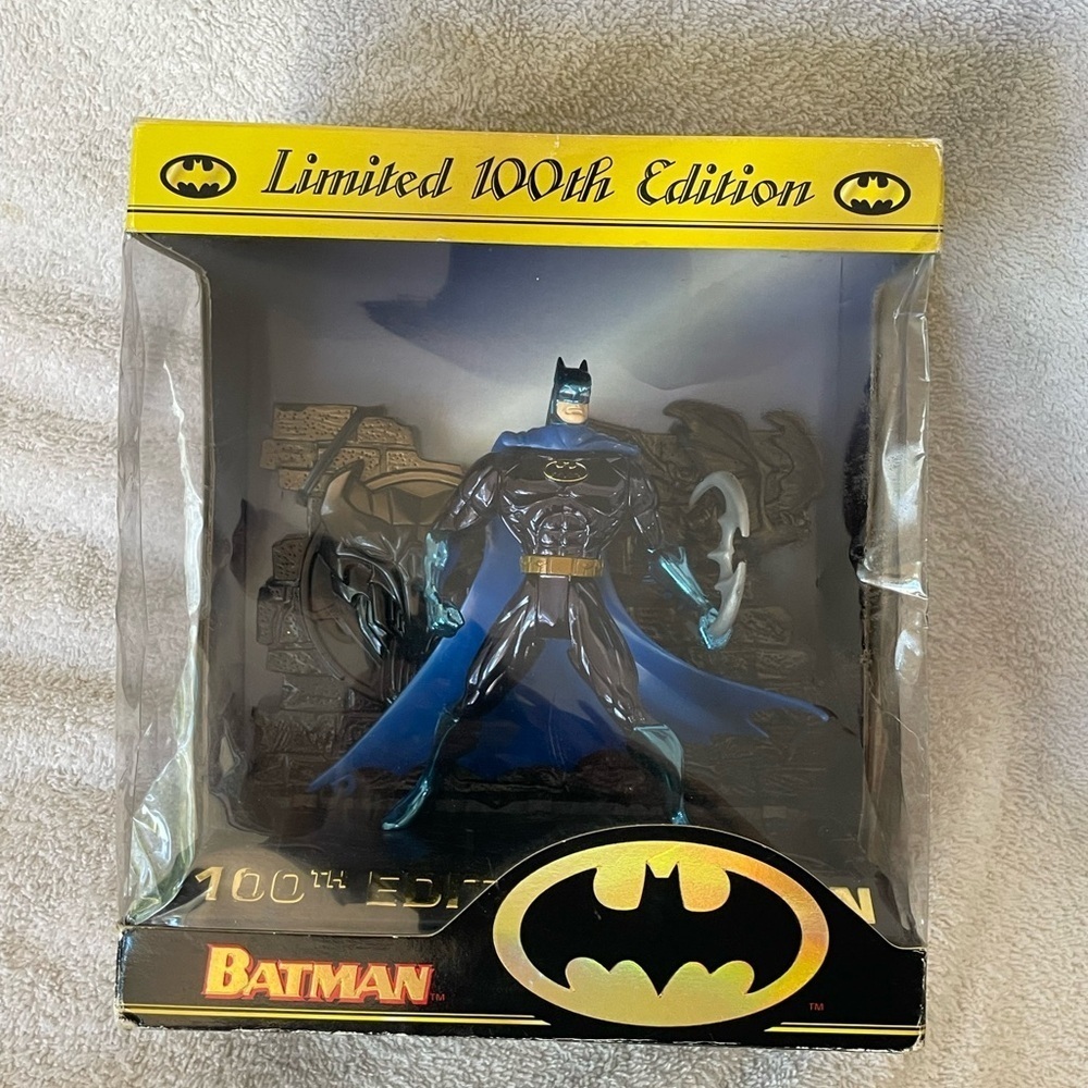Limited 100th Edition Batman Figure Vintage 1996